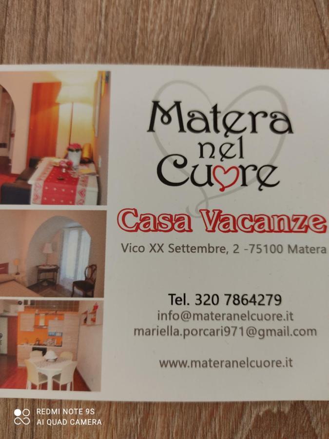 Matera Nel Cuore Exterior foto